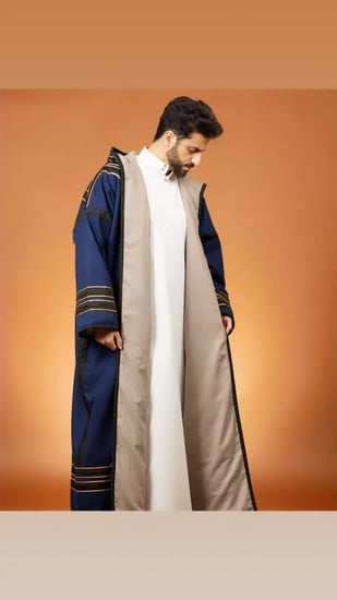 فرو شتوي رجالي ملكي كشميري فاخر