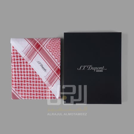 شماغ S.T.Dupont أحمر 2026 كاجول