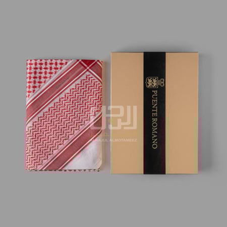 شماغ بوينتي رومانو أحمر~