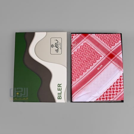 شماغ العجلان بيلر احمر