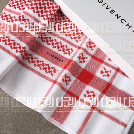 شماغ جيفنشي احمر الرسمي