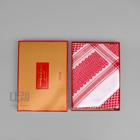 شماغ بروجيه احمر شلش دم الغزال!