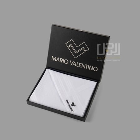 شماغ ماريو فالنتينو أبيض OMMVW 2026