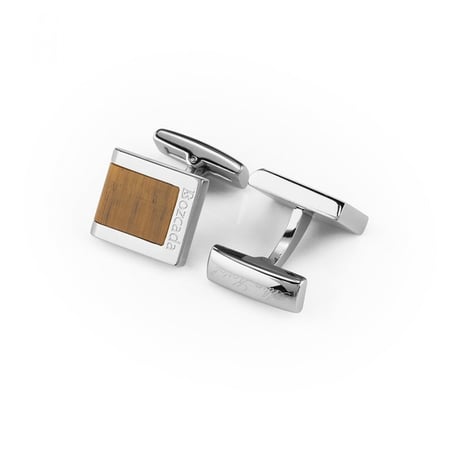 كبك بوزكادا فضي مع حجر طبيعى عيت نمر