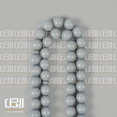 مسبحة بكلايت بلجيكي باللون الاسود مع طرابزونة