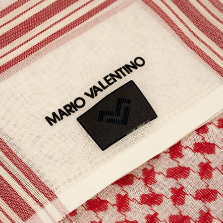 شماغ ماريو فالنتينو أحمر و بيج SVBM4!*