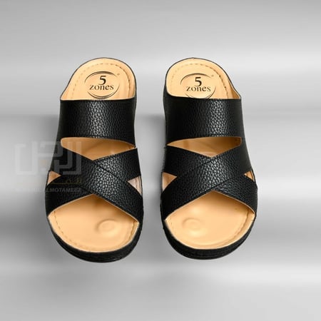 حذاء رجالي طبي أسود