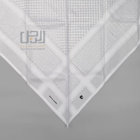 شماغ بيركاردان ابيض  POW