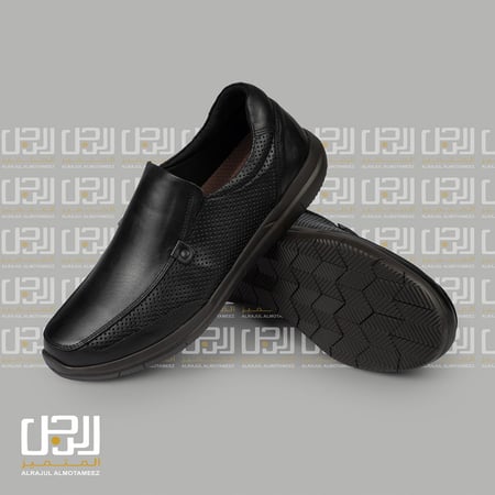 جزمة لورمان رجالي طبي اسود