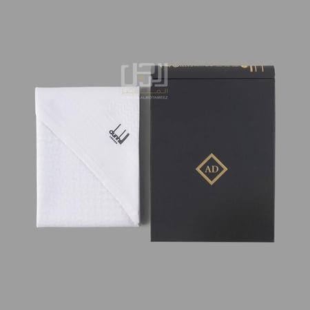 شماغ دانهيل أبيض كلاسيك سويسري