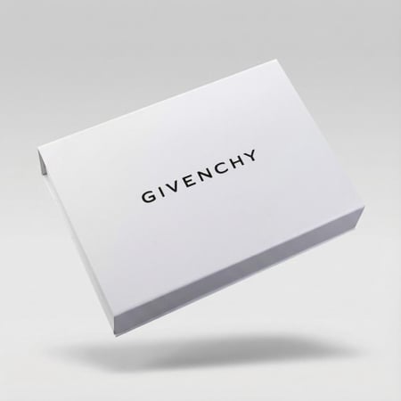 قماش جيفنشي شتوي رصاصي مقلم