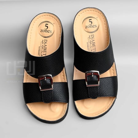 حذاء رجالي طبي أسود