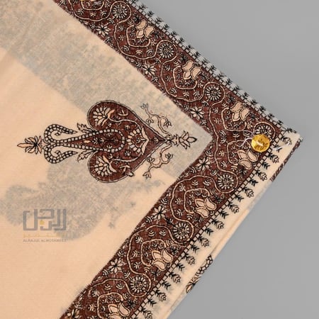 شال ( الأدهم ) العربي صوف كشميري C4!