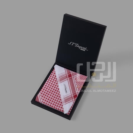 شماغ S.T.Dupont أحمر 2026 كاجول