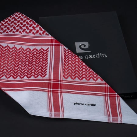 شماغ بير كارديان أحمر  الفاخر PQR