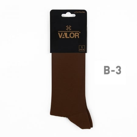 جراب رجالي صيفي من فالور سادة طويل