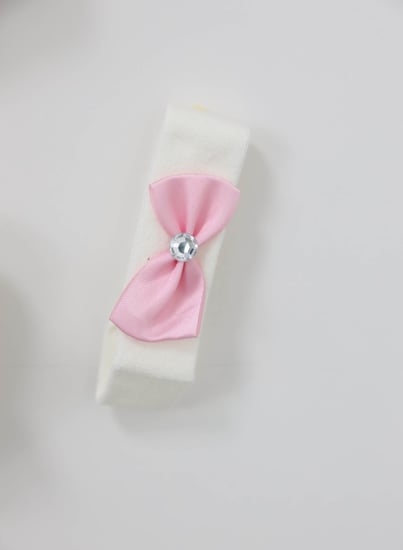 طقم هدية فستان مواليد مكون من 4 قطع