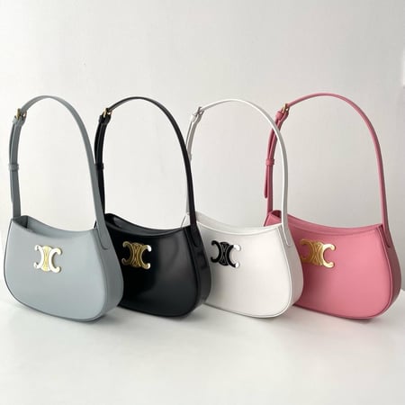 Medium Tilly in shiny calfskin