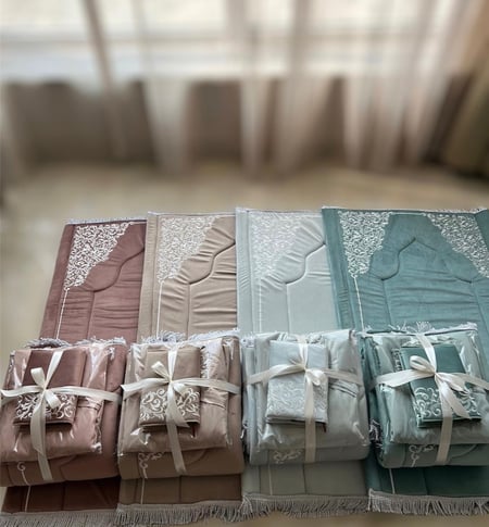 طقم سجادة و شرشف