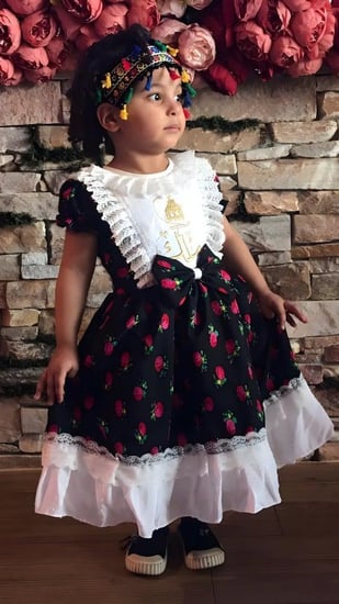 فستان بناتي رمضاني بالاسم