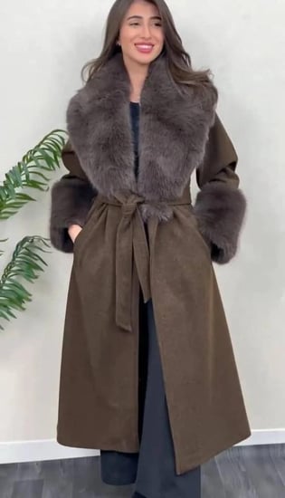 جاكت شتوي جوخ باطراف