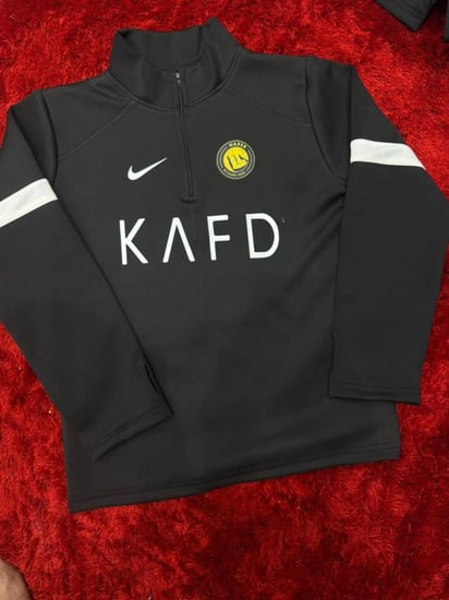 سويتر مسكة اصبع نادي الهلال بلونين