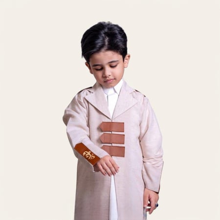 دقله اطفال-ولادي بالاسم مع اطراف جلد