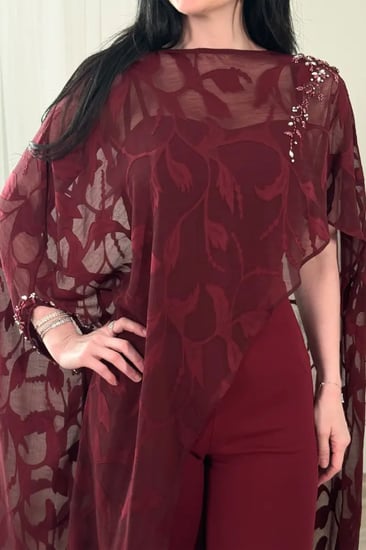 جمبسوت العيد كشخة لون عنابي