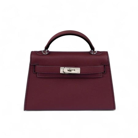 شنطه كيلي هرمز |عنابي