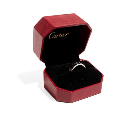 خاتم فضه مطلي