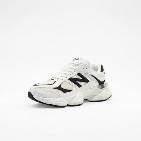 حذاء نيو بالانس ابيض واسود نسائي