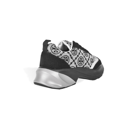 حذاء اسود رمادي ايجوا رفيع نسائي