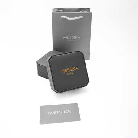 طقم فضي من ميسيكا مطلي