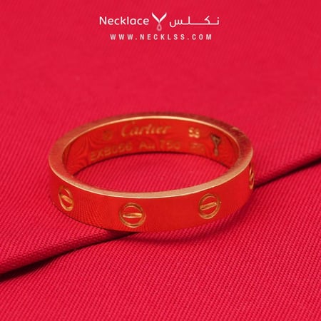 خاتم ذهب عيار 18