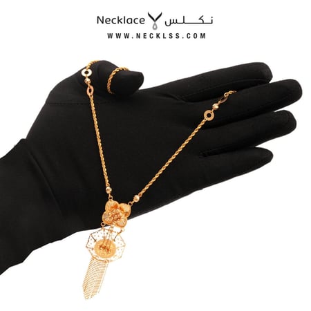 قلادة  ذهب عيار 21 (NCK-B.5068)