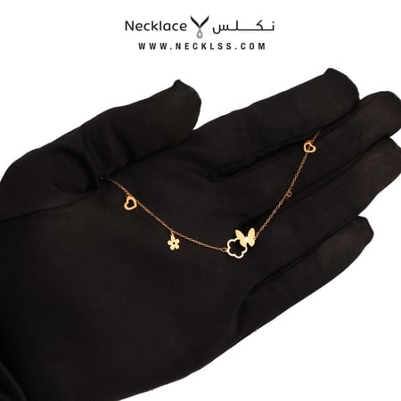 نص طقم ذهب عيار 21 (PKG.0033)