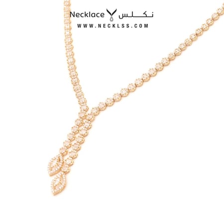 طقم ذهب  عيار 18 (TK.5056)