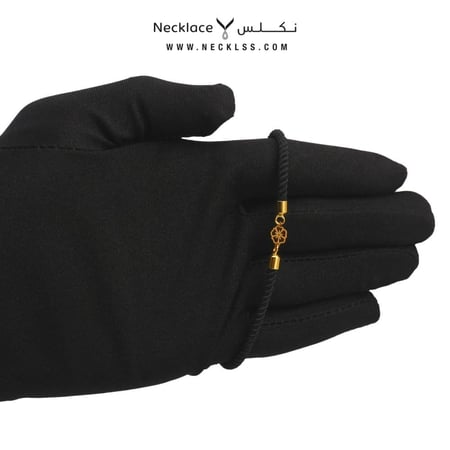 اسوارة ذهب فاخرة من نكلس