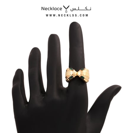 خاتم ذهب عيار 18