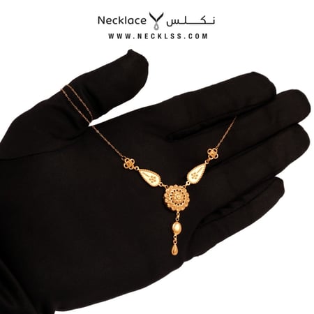 قلادة ذهب عيار 21