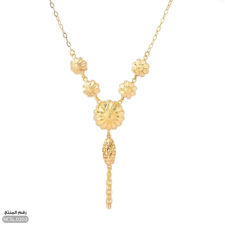 قلادة فضة عيار 925 طول 41 سم فاخرة