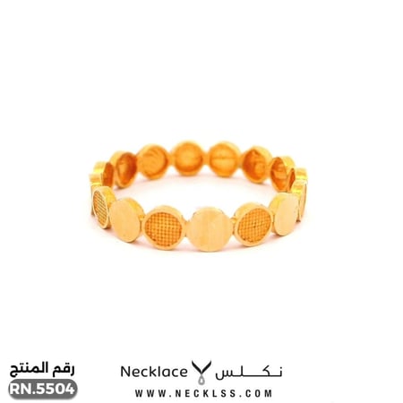 دبلة ذهب نسائية بتصميم راقي
