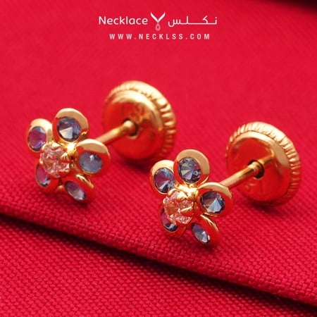 حلق ذهب طبي أطفال عيار 18