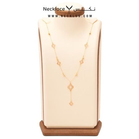 قلادة ذهب عيار 21 الفخمة من نكلس أفضل متجر ذهب بالسعودية