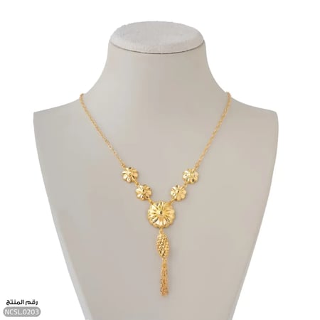 قلادة كرسي جابر مع الاناناسة فضة عيار 925