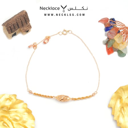نصف طقم ذهب عيار 21