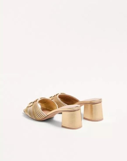 صندل VLogo Signature Metallic Slide من فالنتينو غارافاني