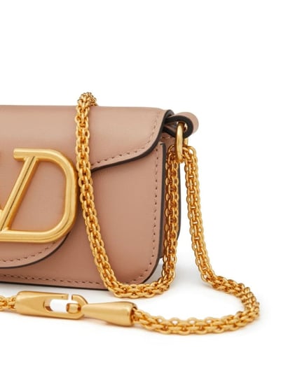 شنطة فالنتينو لوكو 13 سم - لحمي