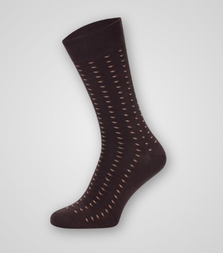 شراب جوارب شادن قطن طويل مرقط مفرد