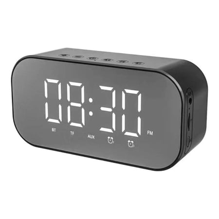 ساعه منبة رقمية ذكية مع سبيكر بلوتوث و مرآة و FM و Aux من Dlc 32905